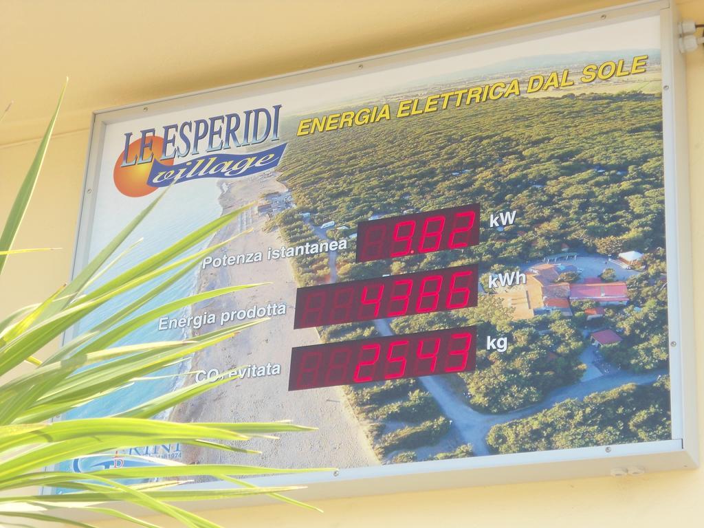 Le Esperidi Camping Ecoresort Marina Di Bibbona Exterior photo
